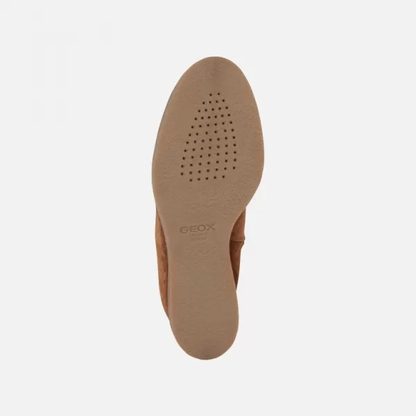  Botine de dama GEOX ELIDEA WEDGE MARO 