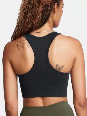 Sutien de damă UNDER ARMOUR VANISH SEAMLESS MID BRA 1384419-001 NEGRU