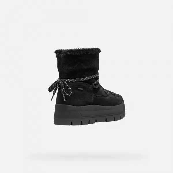  Pantofi de dama GEOX SPHERICA EC7.1 A G004517 NEGRU 