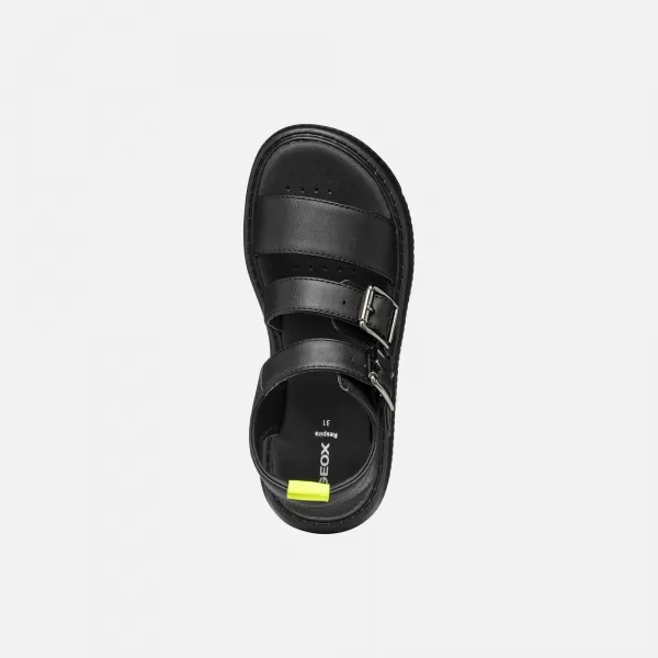  Sandale pentru fete GEOX KODETTE J55DBG000BCC9999 NEGRU 