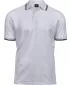 Tricou pentru bărbați TEE JAYS | TJ 1407 ALB/MARINIER