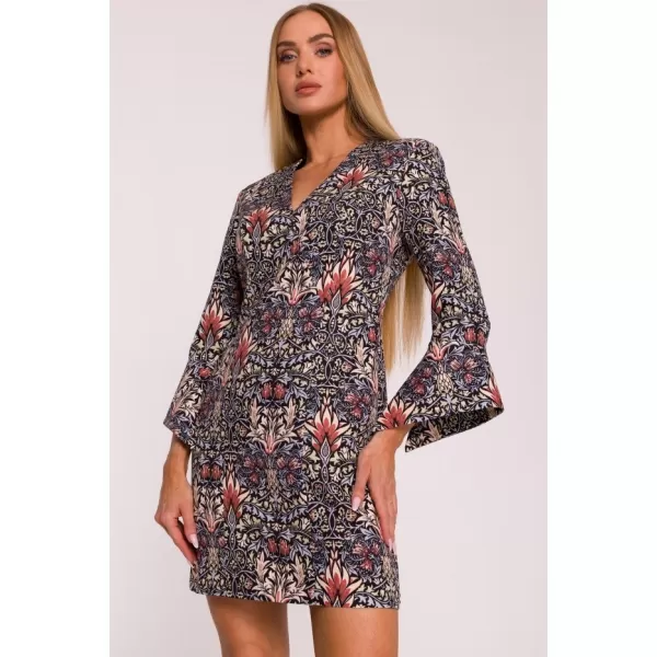  Rochie MOE M877 NEGRU 