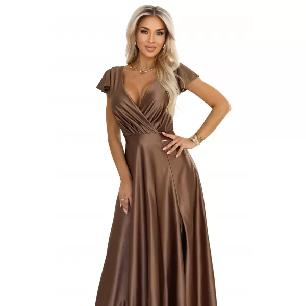  Rochie NUMOCO 411-14 MOCHA MOUSSE 