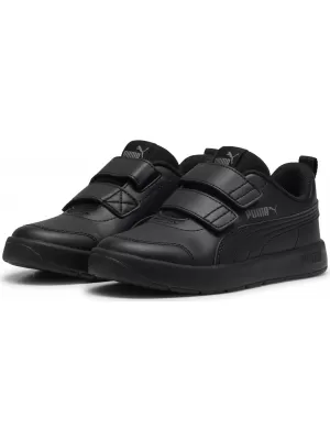 Pantofi pentru bebeluși PUMA COURTFLEX V3 V PS 39764201 PUMA NEGRU/NEGRU/FONTĂ