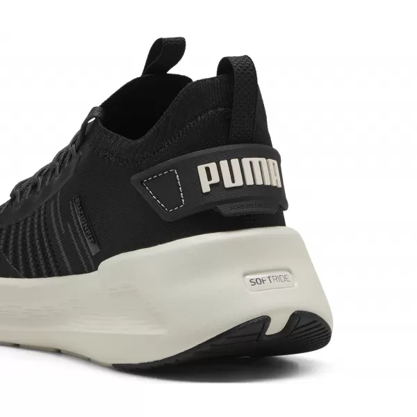  Cizme PUMA SOFTRIDE SYMMETRY FUZION LS 31148210 PUMA NEGRU/GRI ÎNCHIS 