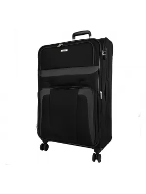 Valiză SKYLINE ORLANDO 4W L NEGRU