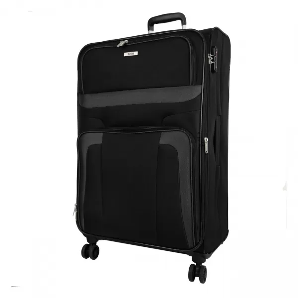  Valiză SKYLINE ORLANDO 4W L NEGRU 