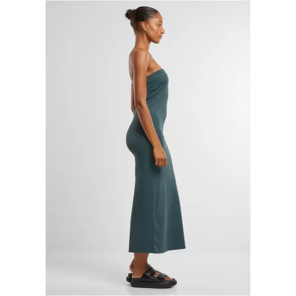  Rochie URBAN CLASSICS TB7468 VERDE STICLA 