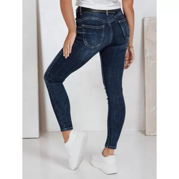  Pantaloni pentru doamne DSTREET UY2789 ALBASTRU 