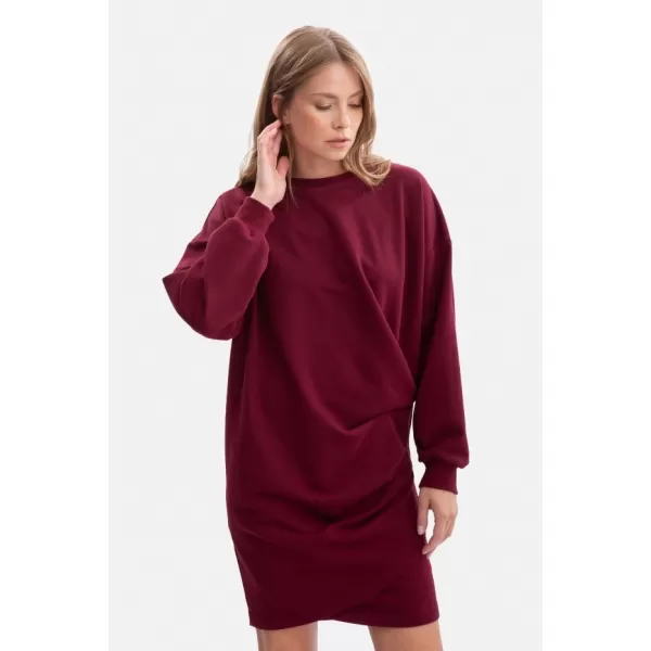 Rochie BEWEAR B298 BURGUNDIA 