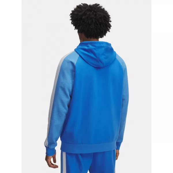  Hanorac pentru bărbați UNDER ARMOUR RIVAL FLC CB HOOD ALBASTRU 
