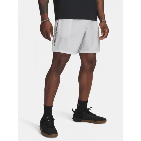 Pantaloni scurți pentru bărbați UNDER ARMOUR UA TECH WOVEN WORDMARK SHORT 1383356-023 GRI 