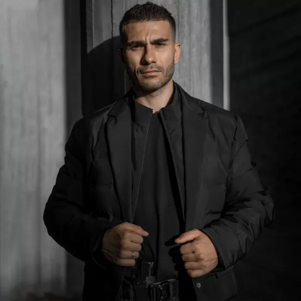  Sacou PENTAGON ALPHA DOWN BLAZER K08051 MARO GRI 
