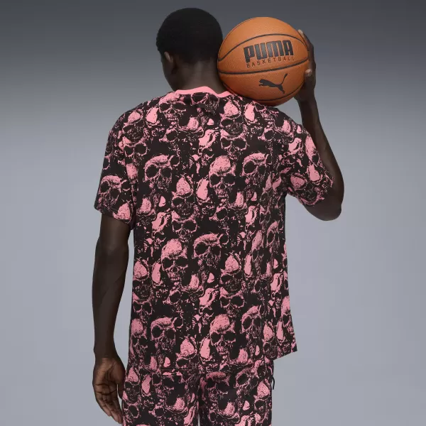  Cămaşă PUMA WORLD TOUR-NAMENT AOP TEE 63235601 SOARE A LOVIT/AOP 