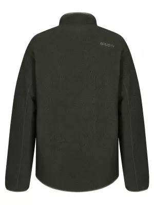Panoul pentru bărbați HUSKY ADDY ZIP M GREEN DECOLORAT