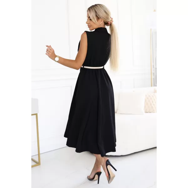 Rochie NUMOCO 596-3 NEGRU 