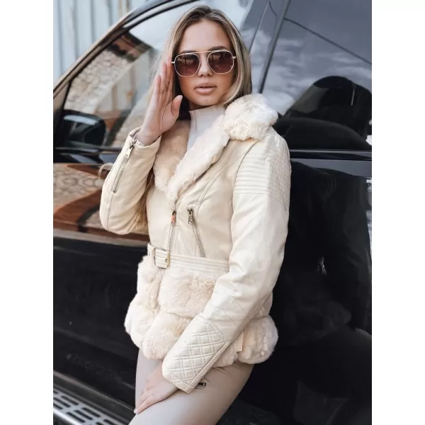  Geaca de dama DSTREET TY5275 ECRU 