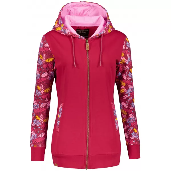 Hanorac de dama ALTISPORT GALAH BURGUNDIA 