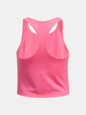 Maieu de fete UNDER ARMOUR G MOTION BRANDED CROP TANK 1390079-672 ROZ
