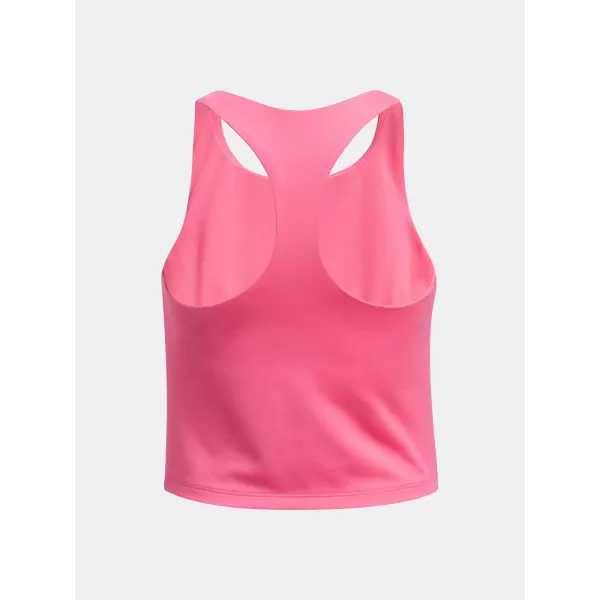  Maieu de fete UNDER ARMOUR G MOTION BRANDED CROP TANK 1390079-672 ROZ 