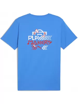 Cămaşă PUMA NEYMAR JR PLAYMAKER TEE 66032110 PUMA TEAM ROYAL/PUMA RED