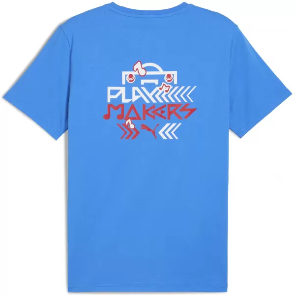  Cămaşă PUMA NEYMAR JR PLAYMAKER TEE 66032110 PUMA TEAM ROYAL/PUMA RED 