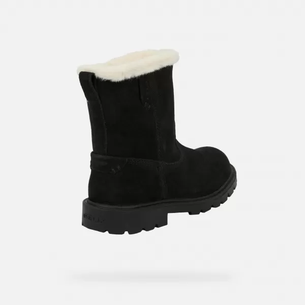  Cizme de iarnă pentru fete GEOX SHAYLAX WPF J46EYA00022C9999 NEGRU 