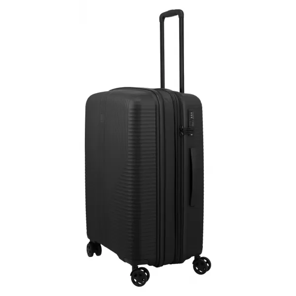 Valiză TRAVELITE Air Stripe M NEGRU 