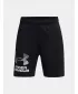 Pantaloni scurți pentru băieți UNDER ARMOUR UA TECH LOGO SHORTS 1383333-001 NEGRU