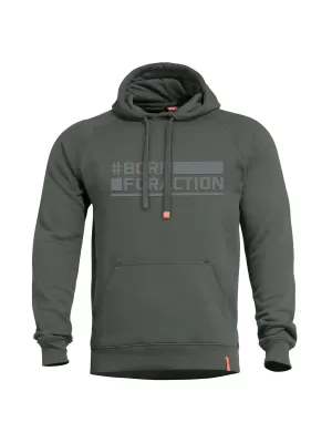 Hanorac PENTAGON PHAETON HOOD SWEATER K09021-BA06 VERDE CAMO