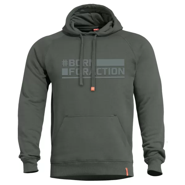  Hanorac PENTAGON PHAETON HOOD SWEATER K09021-BA06 VERDE CAMO 