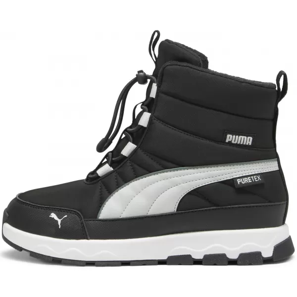  Cizme PUMA EVOLVE BOOT PURETEX JR 39264702 PUMA NEGRU/CENUȘĂ GRI/ALB 