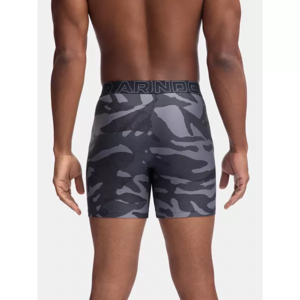  Boxeri pentru bărbați UNDER ARMOUR M UA PERF TECH (1KS) 1383875-004 ANTRACIT 