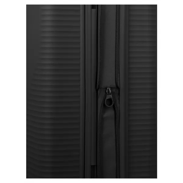  Valiză TRAVELITE Air Stripe M NEGRU 