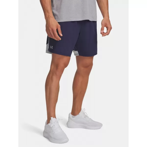  Pantaloni scurți pentru bărbați UNDER ARMOUR UA TECH VENT 2IN1 SHORT 6005917-410 ALBASTRU 