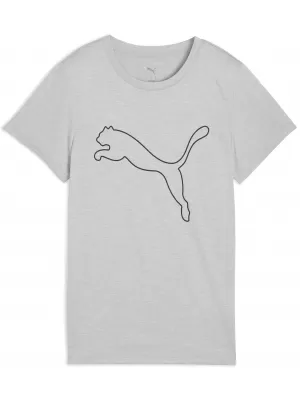 Cămaşă PUMA W TAD ESSENTIAL HEATHER LOGO TEE 52589304 HEATHER GRI DESCHIS