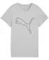 Cămaşă PUMA W TAD ESSENTIAL HEATHER LOGO TEE 52589304 HEATHER GRI DESCHIS