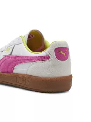 Pantofi pentru bărbați PUMA PALERMO LTH 39646425 CÂINE PUMA WHITE/FLURU PINK