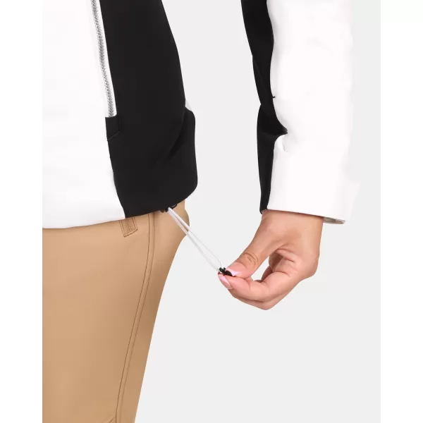  Jachetă de schi pentru femei KILPI LIN-W ZL0109KI ALB 