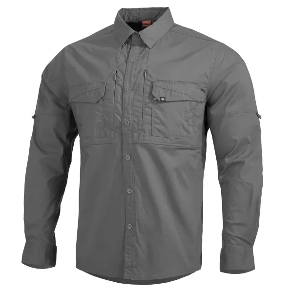  Cămașă pentru bărbați PENTAGON PLATO SHIRT K02019 LUP/GRI 