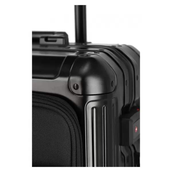  Valiză TRAVELITE NEXT 4W S FRONT POCKET NEGRU 