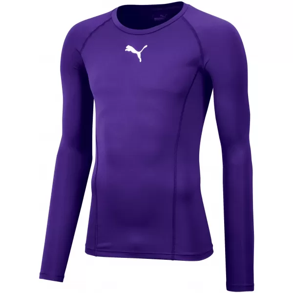  Cămaşă PUMA LIGA BASELAYER TEE LS 655920_10 PRISM VIOLET 
