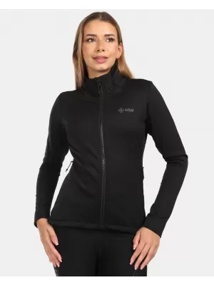 Hanorac de damă din fleece KILPI SIREN-W ZL0205KI NEGRU
