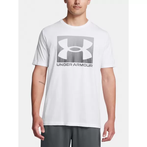  Tricou pentru bărbați UNDER ARMOUR UA M BOXED SPORTS UPDATED SS 1386793-100 ALB 