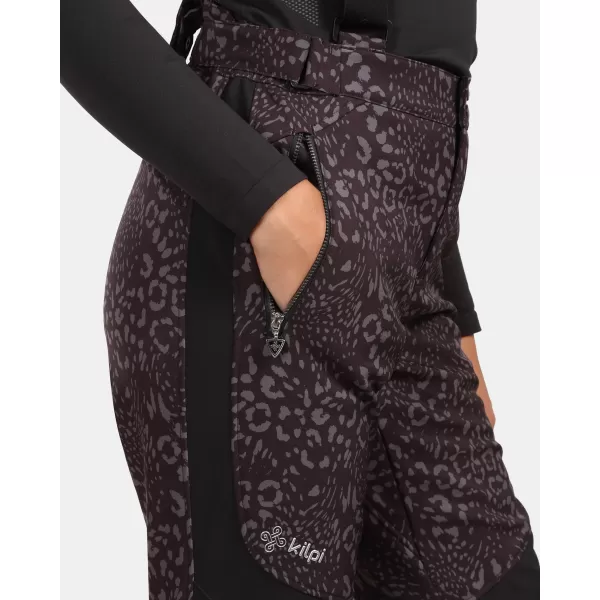  Pantaloni de schi pentru femei KILPI TORIEN-W ZL0407KI NEGRU 
