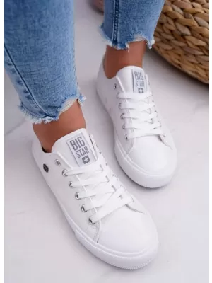 Adidași de damă BIG STAR NN276001 WHITE Pantofi Big Star