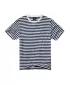 Tricou pentru bărbați BRANDIT 4208 BLEUMARIN/ALB