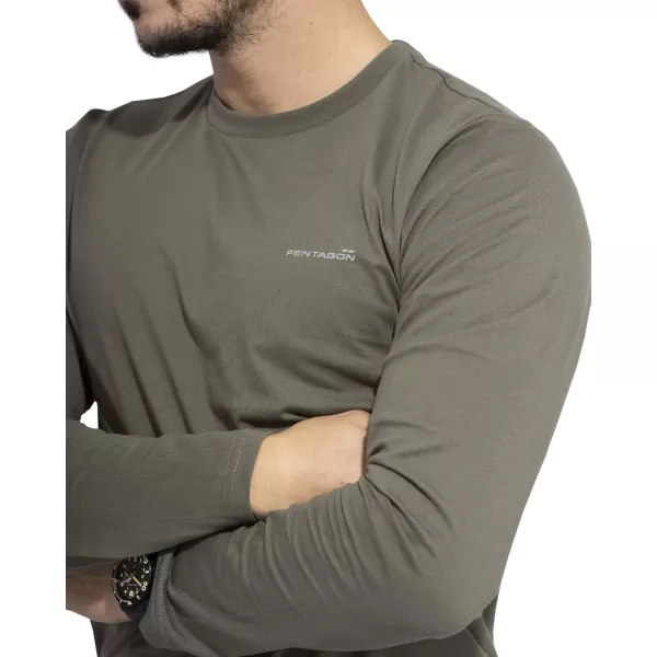  tricou PENTAGON AGERON 2.0 LONG ARM SHIRT K09029 LUP/GRI 
