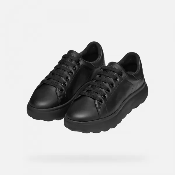  Adidași de damă GEOX SPHERICA EC4.1 G000584 NEGRU 