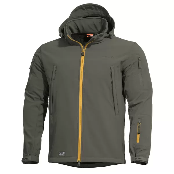  Sacou PENTAGON ARTAXES ESCAPE SOFT-SHELL JACKET K08035 MACINA VERDE 